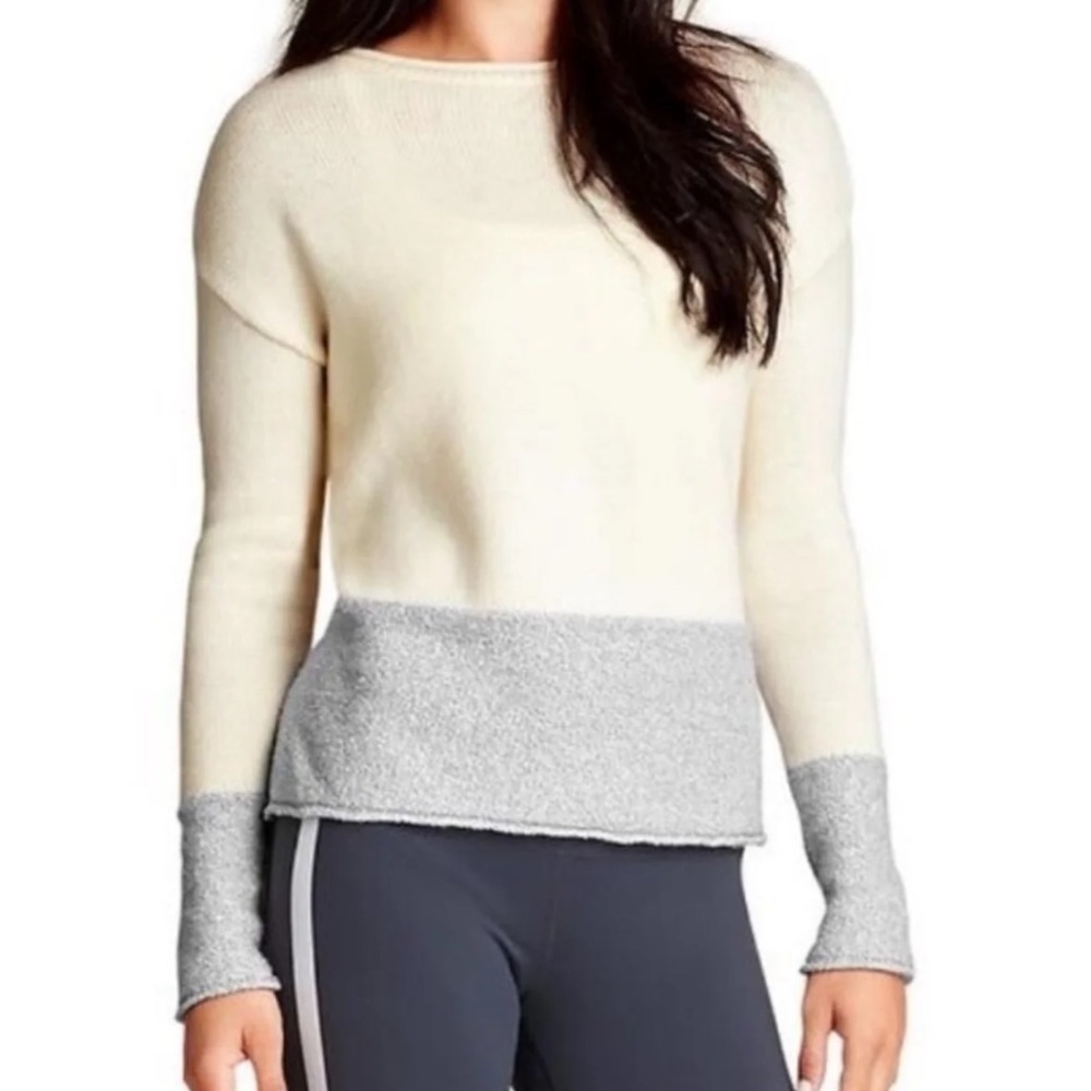 ATHLETA | wool sweater, size XS